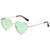 Casual Vacation Heart Shape Tac Special-shaped Mirror Full Frame Women's Sunglasses