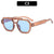 Casual Vacation Leopard Pc Polygon Full Frame Women's Sunglasses