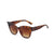 Casual Vacation Solid Color Ac Cat Eye Full Frame Women's Sunglasses