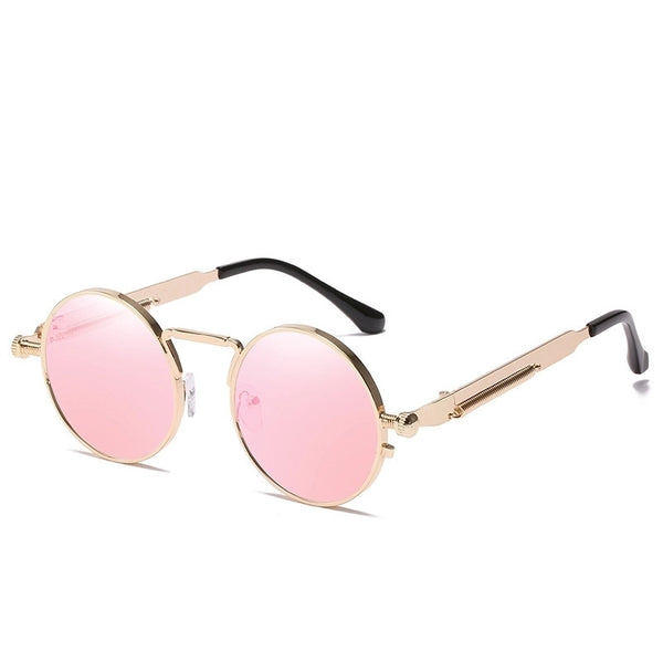 Casual Vacation Solid Color Ac Round Frame Full Frame Women's Sunglasses