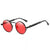 Casual Vacation Solid Color Ac Round Frame Full Frame Women's Sunglasses