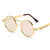 Casual Vacation Solid Color Ac Round Frame Full Frame Women's Sunglasses