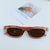 Casual Vacation Solid Color Pc Resin Cat Eye Full Frame Women's Sunglasses