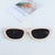 Casual Vacation Solid Color Pc Resin Cat Eye Full Frame Women's Sunglasses