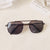 Casual Vacation Solid Color Pc Resin Square Full Frame Kids Sunglasses