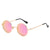 Casual Vacation Solid Color Tac Round Frame Full Frame Women's Sunglasses