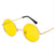 Casual Vacation Solid Color Tac Round Frame Full Frame Women's Sunglasses