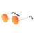 Casual Vacation Solid Color Tac Round Frame Full Frame Women's Sunglasses