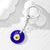 Casual Vintage Style Simple Style Devil's Eye Alloy Bag Pendant Keychain