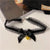 Cat Ears Bell Hairband Girl Cos Cat Hairpin Headdress Personalized Maid Hairpin Bow Headband Headdress