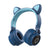 Cat Ears Glowing Head-mounted Mobile Phone Wireless Headset