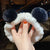 Cat Ears Hair Band Hair Band Korean Plush Internet Celebrity Rabbit Ear Hair Accessories Bow  Face Wash Hair Band