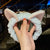 Cat Ears Hair Band Hair Band Korean Plush Internet Celebrity Rabbit Ear Hair Accessories Bow  Face Wash Hair Band