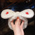 Cat Ears Hair Band Hair Band Korean Plush Internet Celebrity Rabbit Ear Hair Accessories Bow  Face Wash Hair Band