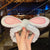 Cat Ears Hair Band Hair Band Korean Plush Internet Celebrity Rabbit Ear Hair Accessories Bow  Face Wash Hair Band