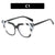 Cat's Eye Color Matching Glasses Frame  New Trend Anti-blue Light  Personality Flat Mirror  Retro Glasses Frame