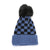 Children Unisex Basic Simple Style Color Block Lattice Wool Cap