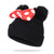 Children Unisex Basic Simple Style Polka Dots Bowknot Eaveless Wool Cap