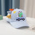 Children Unisex Cartoon Style Dinosaur Baseball Cap