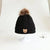 Children Unisex Cartoon Style Sweet Solid Color Beanie Hat