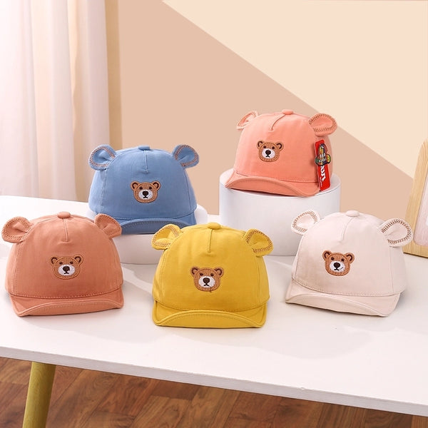 Children Unisex Cute Animal Bear Baseball Cap