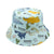 Children Unisex Cute Dinosaur  Watermelon Bucket Hat