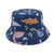 Children Unisex Cute Dinosaur  Watermelon Bucket Hat