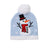 Children Unisex Cute Santa Claus Snowman Snowflake Plush Eaveless Wool Cap