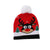 Children Unisex Cute Santa Claus Snowman Snowflake Plush Eaveless Wool Cap