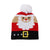 Children Unisex Cute Santa Claus Snowman Snowflake Plush Eaveless Wool Cap