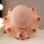 Children Unisex Cute Sweet Flower Flowers Ruffles Straw Hat