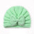 Children Unisex Fashion Solid Color Bow Knot Knitted Wool Cap