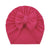 Children Unisex Fashion Solid Color Bow Knot Sleeve Cap