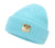 Children Unisex Fashion Solid Color Braid Wool Cap