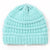 Children Unisex Fashion Stripe Folds Wool Cap