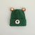 Children Unisex Sweet Simple Style Color Block Wool Cap