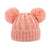 Children Unisex Sweet Simple Style Solid Color Pom Poms Wool Cap