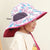 Children Unisex Vacation Cartoon Printing Bucket Hat