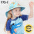 Children Unisex Vacation Cartoon Printing Bucket Hat