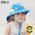 Children Unisex Vacation Cartoon Printing Bucket Hat