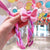 Children's Cartoon  Color Bowknot Wig Hair Rope Girls Twist Braid Hair Rope