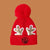 Children's Christmas Deer Knit Hat