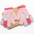 Children's Gloves Winter Warm Princess Girl Child Five Finger Warm Fleece-lined Toddler Cute Boys And Girls Baby Wool