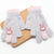 Children's Gloves Winter Warm Princess Girl Child Five Finger Warm Fleece-lined Toddler Cute Boys And Girls Baby Wool