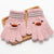 Children's Gloves Winter Warm Princess Girl Child Five Finger Warm Fleece-lined Toddler Cute Boys And Girls Baby Wool