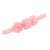 Children's Hair Band Baby Headdress Chiffon Flower Elastic Hair Band Handmade Hair Accessories 3 Pearl Water Soluble Flower Headband