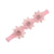 Children's Hair Band Baby Headdress Chiffon Flower Elastic Hair Band Handmade Hair Accessories 3 Pearl Water Soluble Flower Headband