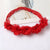 Children's Hair Band Baby Headdress Chiffon Flower Elastic Hair Band Handmade Hair Accessories 3 Pearl Water Soluble Flower Headband