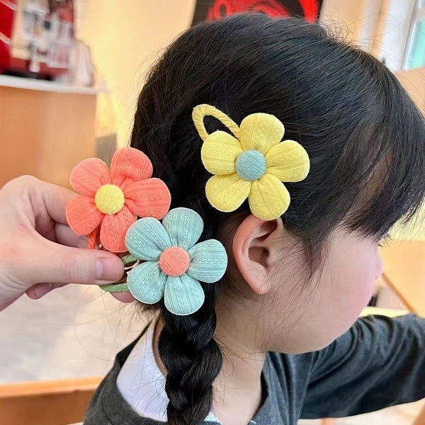 Children's Hairpin Cute Super Cute Sun Flower Girls BB Clip Cute Side Bangs Clip Does Not Hurt The Little Girl's Hair