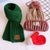 Children's Hat Scarf Autumn And Winter Baby Warm Fleece-lined Hat Gloves Three-piece Set Boys And Girls Knitted Hat Trendy